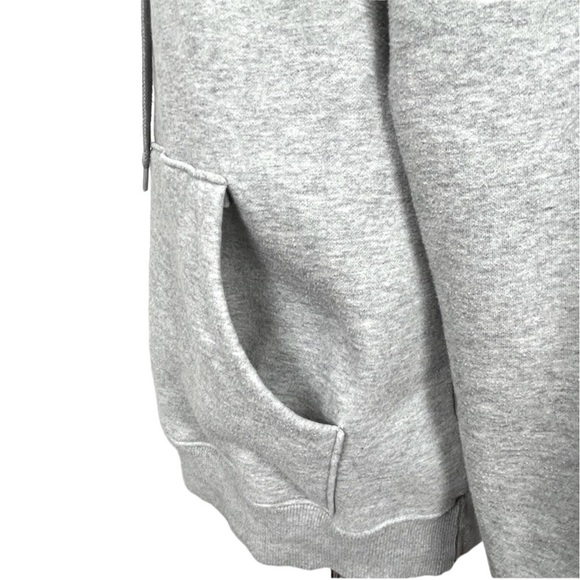 Agnes B. Womens / Men’s VINTAGE Embroidered Logo Hoodie. Grey. Medium. #709 - Picture 5 of 7